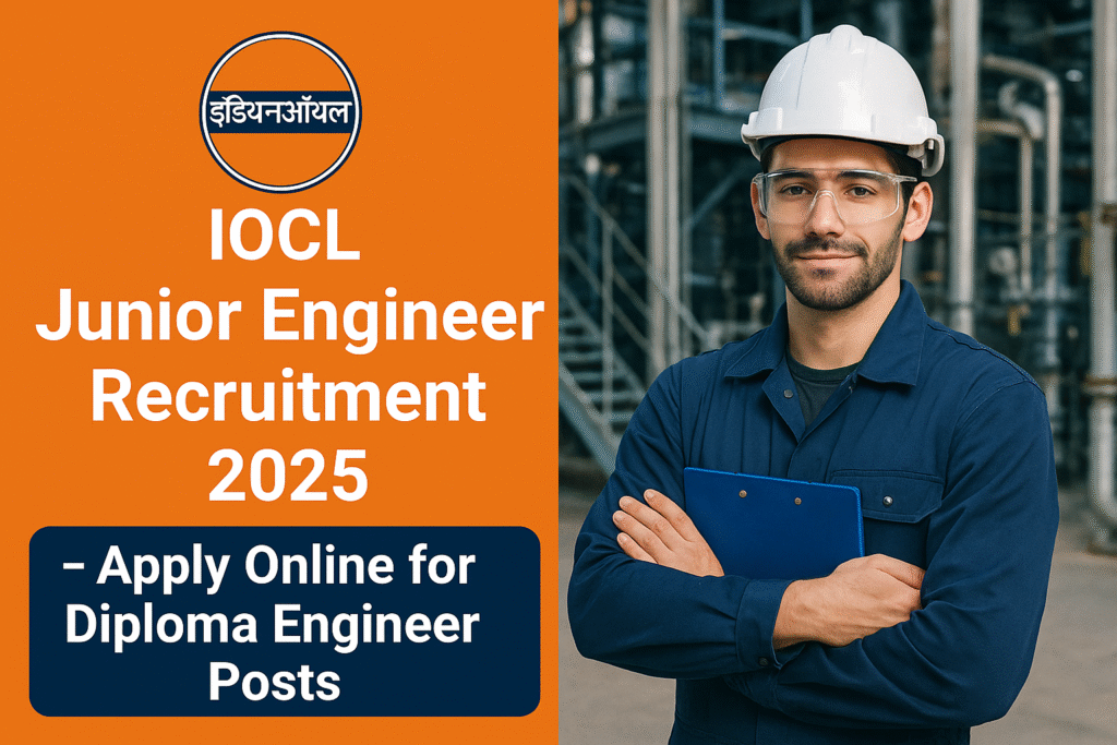 IOCL Junior Engineer Recruitment 2025