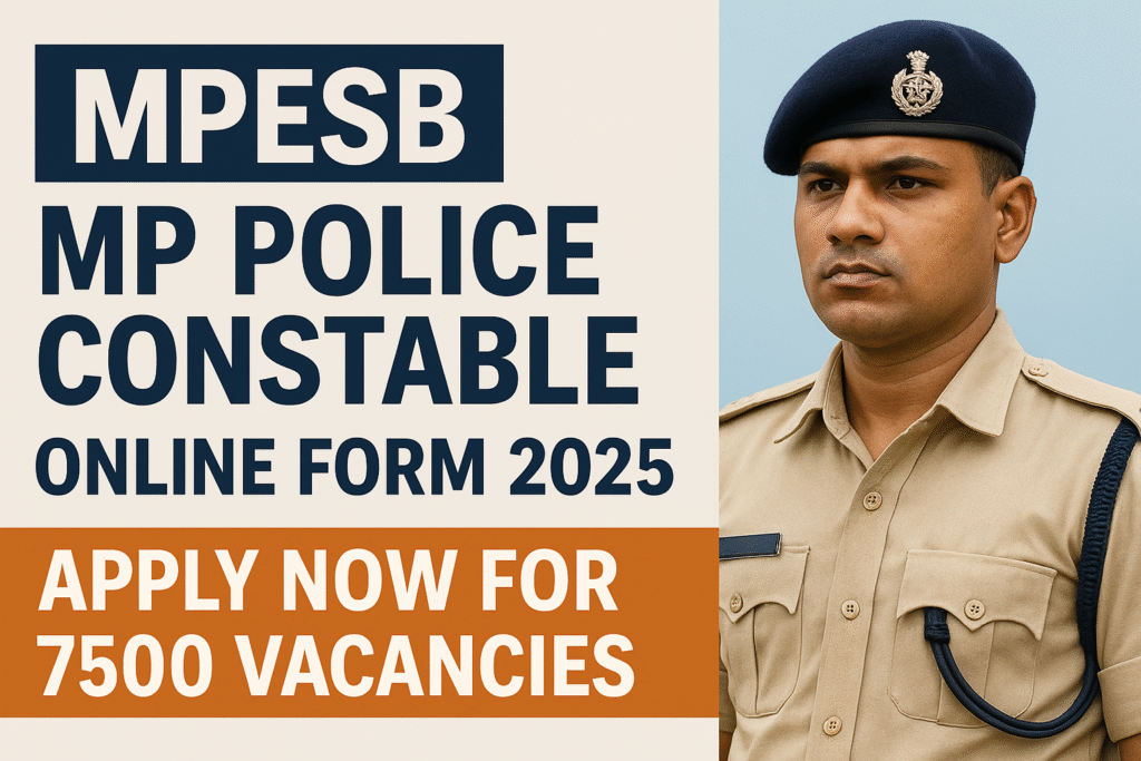 MPESB MP Police Constable Online