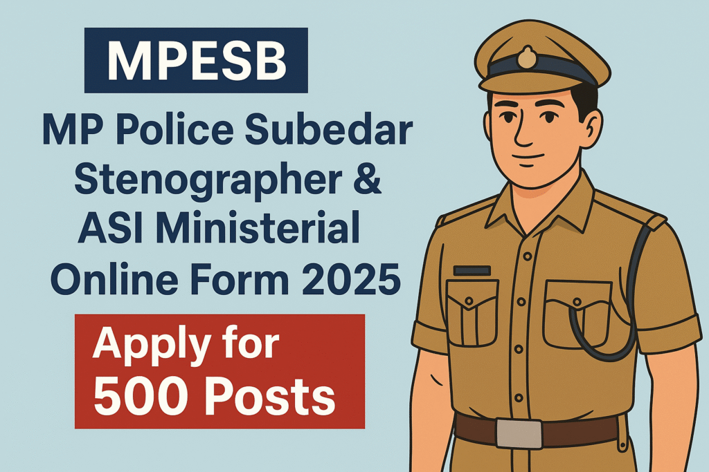 MP Police Subedar Stenographer