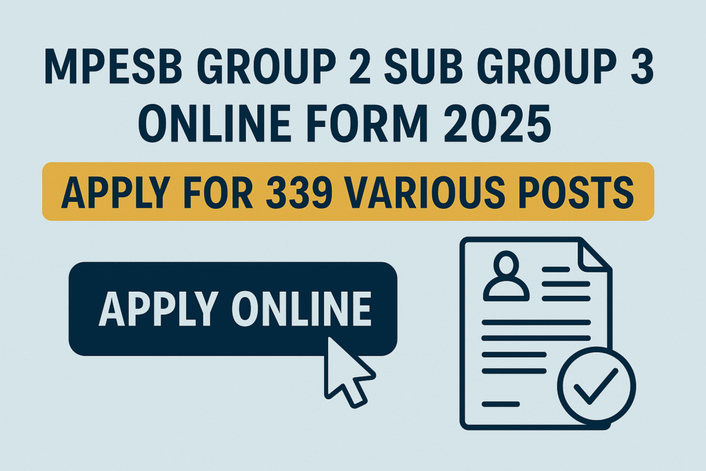 MPESB Group 2 Sub Group 3