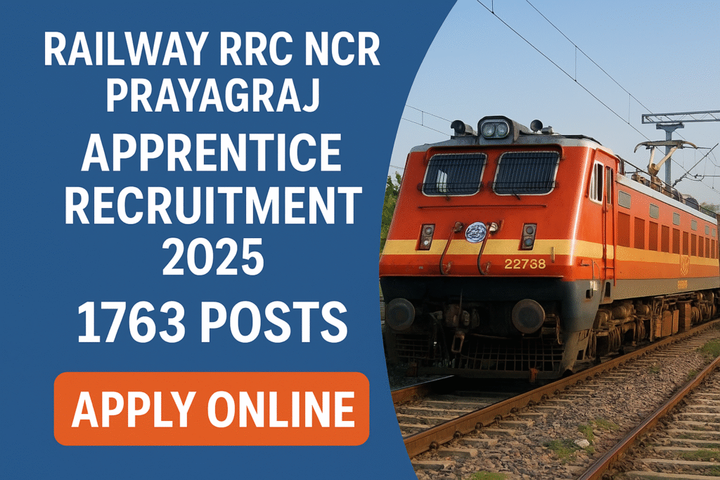 Railway RRC NCR Prayagraj Apprentice 2025