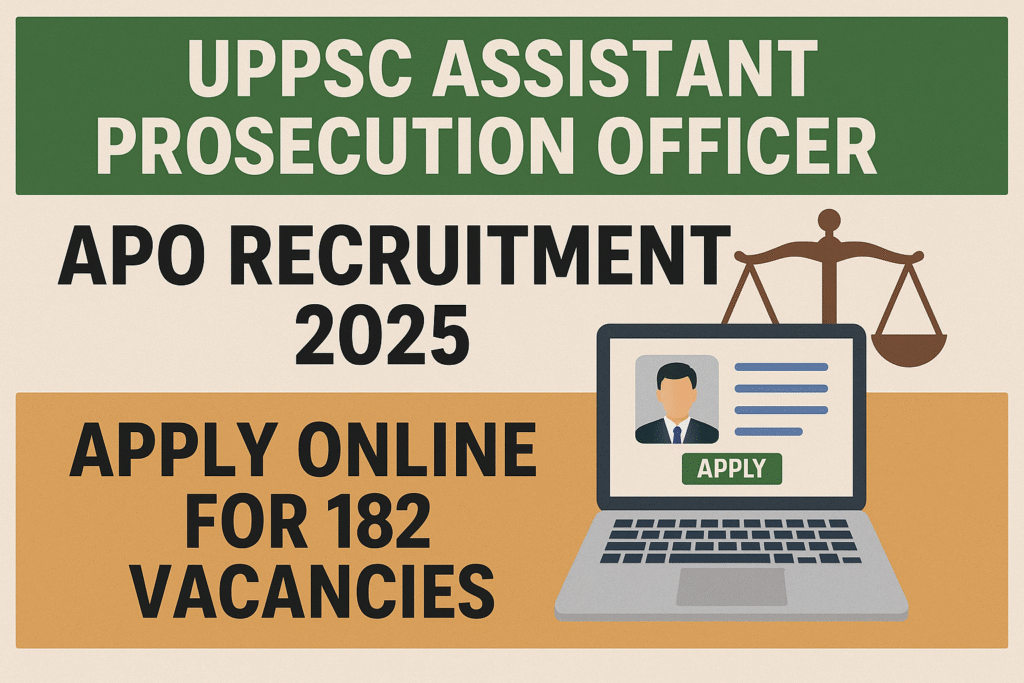 UPPSC APO Recruitment